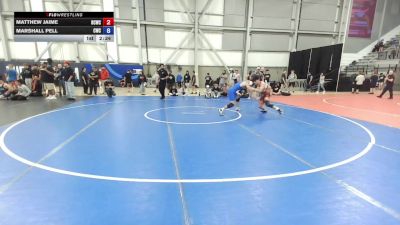 132 lbs Cons. Semis - Matthew Jaime, Big Cat Wrestling Club vs Marshall Pell, Cashmere Wrestling Club
