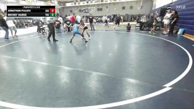 71 lbs Quarterfinal - Mickey Saenz, Threshold Wrestling Club vs Jonathan Pulido, Legacy Wrestling Center