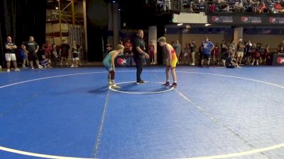 105 lbs Cons. Sub-semis - Brantley Williams, Vortex Wrestling Club vs Jonah Anderson, Watertown Wrestling Booster Club
