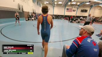 132 lbs Round 3 (10 Team) - Cade Williams, Moorcroft vs Sam Taylor, Douglas