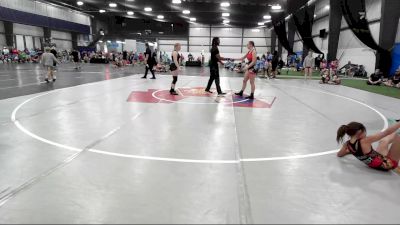 63 kg Quarterfinal - Ava Lee Williams, PA West Pink vs Noelle Rasmovicz, Mat Assassins Girls