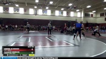 193-218 lbs 1st Place Match - Madison Hinrichs, Waverly-Shell Rock vs Amerie Alvarado, West Liberty