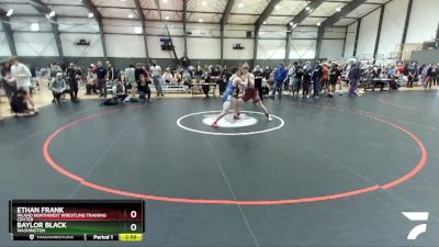 182 lbs Cons. Round 2 - Ethan Frank, Inland Northwest Wrestling Training Center vs Baylor Black, Washington