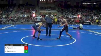 110 lbs Prelims - Abe Pomeroy, Boulder Bandits vs Aiven Robbins, Catoosa