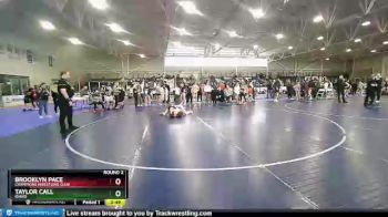 112 lbs Round 2 - Brooklyn Pace, Champions Wrestling Club vs Taylor Call, Idaho