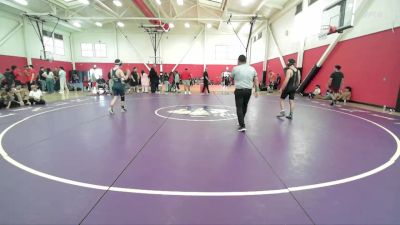 125 lbs Cons. Round 3 - Caden Garriott, Unattached vs Nathan Kaiser, Lemoore College