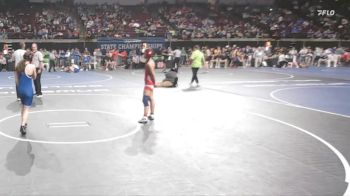 G 107 lbs Cons. Round 1 - Isabelle Vela, Comeaux Girls vs Isabella Franco, Basile Girls