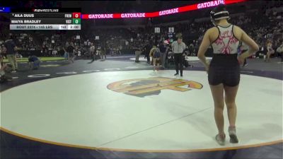 145 lbs Quarterfinal - Aila Duus, Fremont (Sunnyvale) (CC) vs Maiya Bradley, Vista Murrieta (SS)