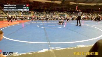 73 lbs Consi Of 16 #1 - Daxton Deckard, RAW Wrestling Club vs Royce Marshall, Mat Assassins