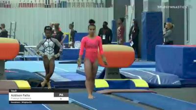 Addison Fatta - Vault, Prestige Gymnastics - 2021 American Classic and Hopes Classic