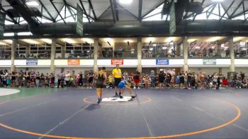 95-102 lbs Quarterfinal - Michael Tasnic, Force Elite vs Everett Garretson, Yorkville Wrestling Club