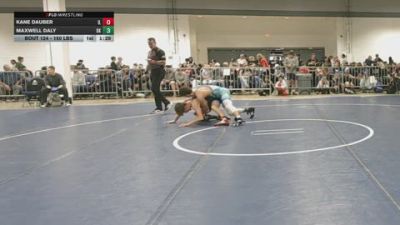 150 lbs Consi Of 64 #1 - Kane Dauber, IL vs Maxwell Daly, OK