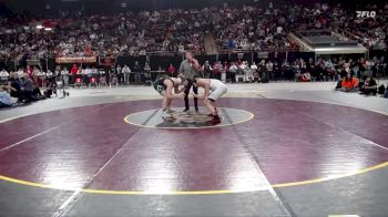 5A 165 lbs 1st Place Match - Samson Castillo, Bishop Kelly vs Garrett Larsen, Wood River