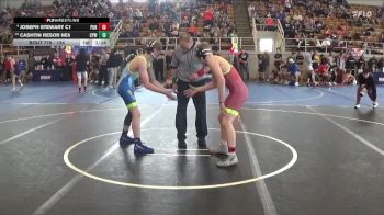 124 lbs 1st Place Match - Joseph Stewart C1, Pursuit vs Cashtin Resor NE5, Cambridge Youth Wrestling