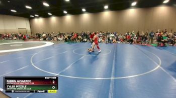 95-96 lbs Round 1 - Tyler Pitzele, Grapevine Wrestling Club vs Fabien Alvarado, Lofton Style Wrestling Club