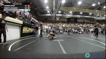 70 lbs Quarterfinal - Gunner Swain, Elgin Wrestling vs Emmett Alvarado, Comanche Takedown Club