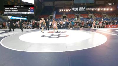 190 lbs Cons. Sub-rd Of 32 - Devin Kendrex, IN vs Dominic Dotson, CA