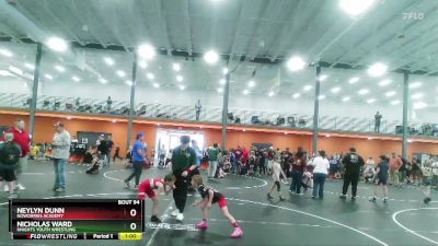 50/55 2nd Place Match - Nicholas Ward, Knights Youth Wrestling vs Neylyn Dunn, NoWorries Academy