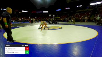 106 lbs Round Of 16 - Anthony Garza, Clovis vs Emilio Escobar, Granite Hills