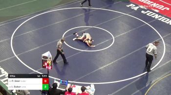 97 lbs Pigtails - Rd 64 - Peyton Geer, DuBois vs Ivan Baker, Loyalsock