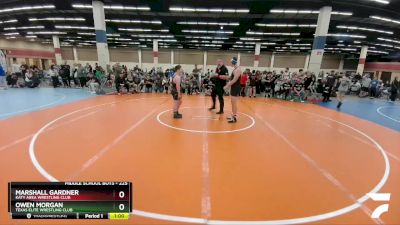 225 lbs Round 2 - Owen Morgan, Texas Elite Wrestling Club vs Marshall Gardner, Katy Area Wrestling Club