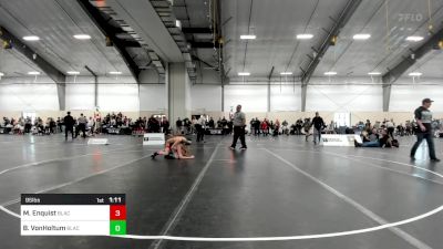 95 lbs Final - Mason Enquist, Black Fox Wrestling Academy vs Brody VonHoltum, Black Fox Wrestling Academy