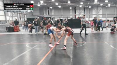 86 lbs Cons. Semis - Quincy Nanquilada, Mat Demon Wrestling Club vs Denton Omlid, Cherry Creek Wrestling Club