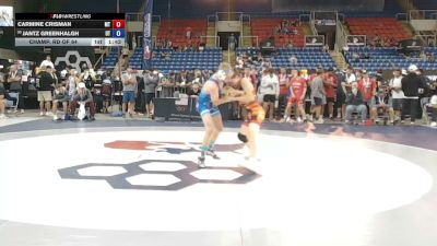 106 lbs Champ. Rd Of 64 - Carmine Crisman, Montana vs Jantz Greenhalgh, Utah