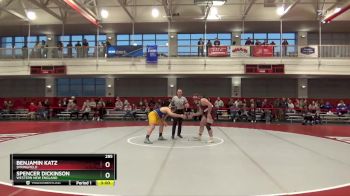 285 lbs Cons. Round 4 - Benjamin Katz, Springfield vs Spencer Dickinson, Western New England