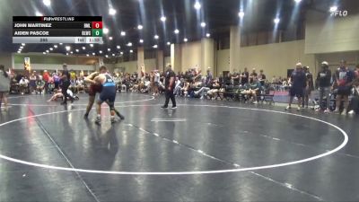 285 lbs Round 3 (6 Team) - John Martinez, Brother Melchior vs Aiden Pascoe, Blackman WC