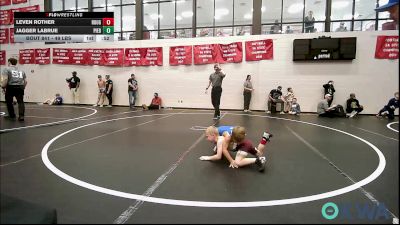 49 lbs Consi Of 16 #2 - Leven Rother, Rough Riders vs Jagger LaBrue, Piedmont