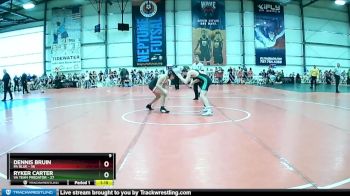 130 lbs Rd# 4- 2:00pm Friday Final Pool - Dennis Bruin, PA Blue vs Ryker Carter, VA Team Predator