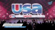 El Dorado High School - Varsity Song/Pom Intermediate -- Large (12-23) [2023 Varsity Song/Pom Intermediate -- Large (12-23) Day 2] 2023 USA Spirit & Junior Nationals/Collegiate Championships