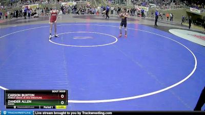 92 lbs Champ. Round 1 - Carson Buxton, Forest Grove Jr Viks Wrestling vs Zander Allen, NWWC