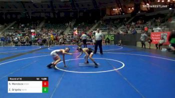 82 lbs Prelims - Seth Mendoza, Region WA vs Zander Grigsby, Keystone Kids Wrestling