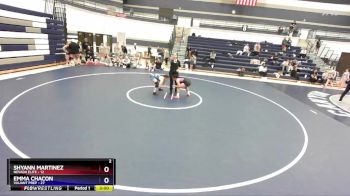 135 lbs Round 1 (4 Team) - Shyann Martinez, Nevada Elite vs Emma Chacon, Valiant Prep