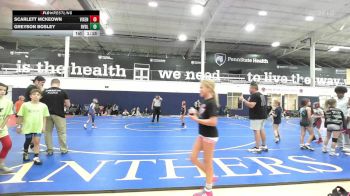 57 lbs Rr Rnd 3 - Scarlett McKeown, Steel Valley Vixens - K6 vs Greyson Bosley, Revival Pink - K6