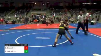 90 lbs Prelims - Donovan Chappell, Broken Arrow Wrestling Club vs Ryker Indermill, Broken Arrow Wrestling Club