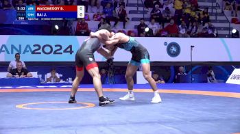 61 kg 1/8 Final - Bashir Magomedov, Individual Neutral Athletes vs Jiliang Bai, China