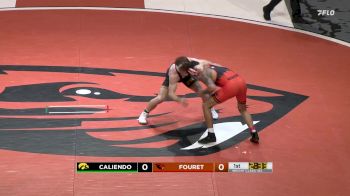 165 lbs Kekana Fouret, Oregon State vs Mike Caliendo, Iowa