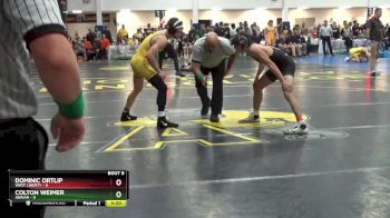 125 lbs Round 2 (10 Team) - Colton Weimer, Adrian vs Dominic Ortlip, West Liberty