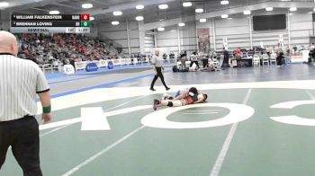 5 - 157 lbs Semifinal - William Falkenstein, Nansemond River vs Brennan Loving, Deep Run
