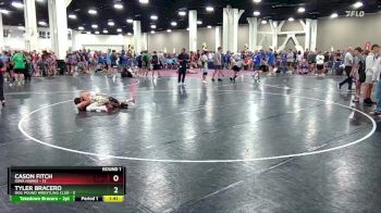 120 lbs Round 1 (6 Team) - Tyler Bracero, Dog Pound Wrestling Club vs Cason Fitch, Iowa Hawks