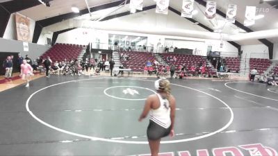 207 lbs 1st Place Match - Faith Macharia, Schreiner University vs Nomaneta Iopu, Huntingdon