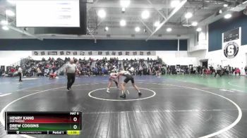 120 lbs Champ. Round 1 - Drew Coggins, Edison vs Henry Kang, San Marino