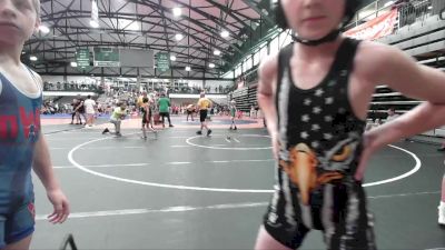 66-69 lbs Cons. Semi - Johnny Demonte, NWo Wrestling Club vs Kash McKee, Unknown