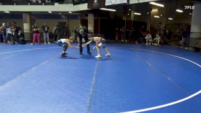 84 lbs Cons. Quarters - Harley Charroin, Sons Of Thunder vs Kayden Rands, Michigan Premier