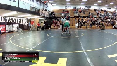 138 lbs Cons. Semi - Alex Echeverria, Lakeside vs Jay`Lin Grady, Canton McKinley