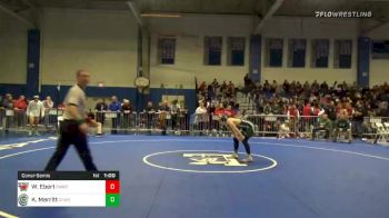 145 lbs Consolation - William Ebert, Fairfield Warde vs Kyle Merritt, Chariho