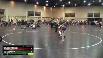 90 lbs Finals (2 Team) - Bryce Peterson, Tennessee Red vs Kipton Lewis, Iowa Silver